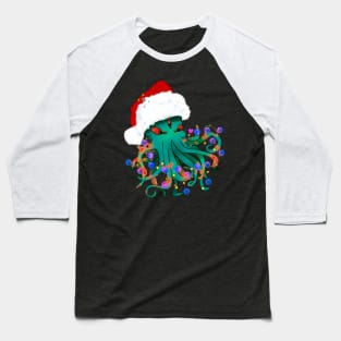 Santa Cthulhu, Bad lights Baseball T-Shirt